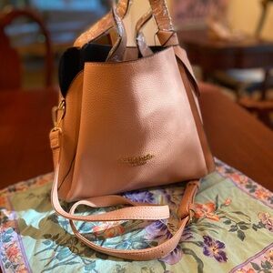 Brand-new peachy tan KATE SPADE bag — never used